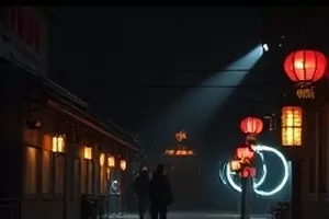 《夜航歌手》封面，夜色舞台与蓝色灯光下的音乐综艺