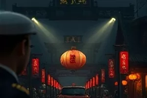 《老街食光》封面，老灶台冒热气的美食纪录片画面